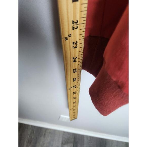 Figs Zamora Jogger scrub pants women XL/P orange zip pocket nurse medical office - Picture 7 of 7